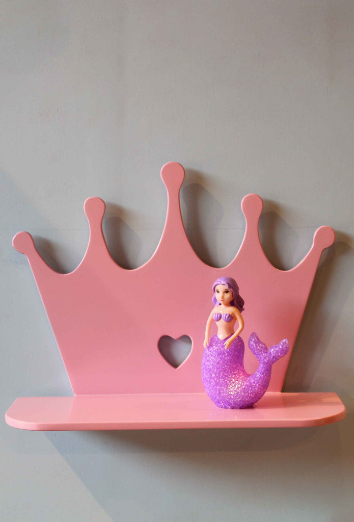 Whimsical and elegant design - cute wall shelf for baby's room