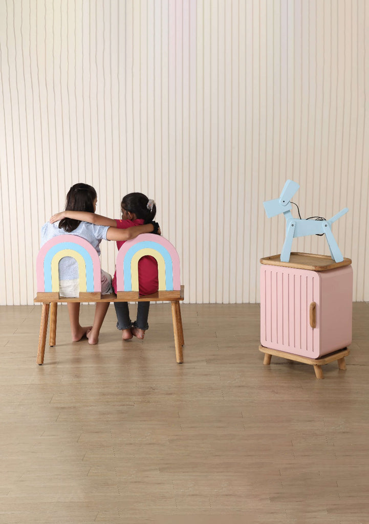 Playful Rainbow-Shaped Kids Furniture