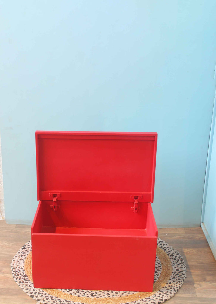 Handmade wooden shoe box for children