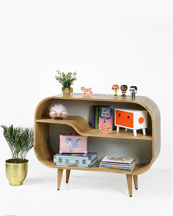 Open bookshelf for children’s room or living room