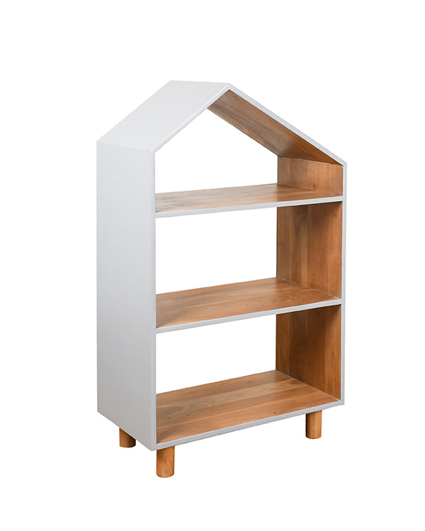 House-shaped bookshelf for kids