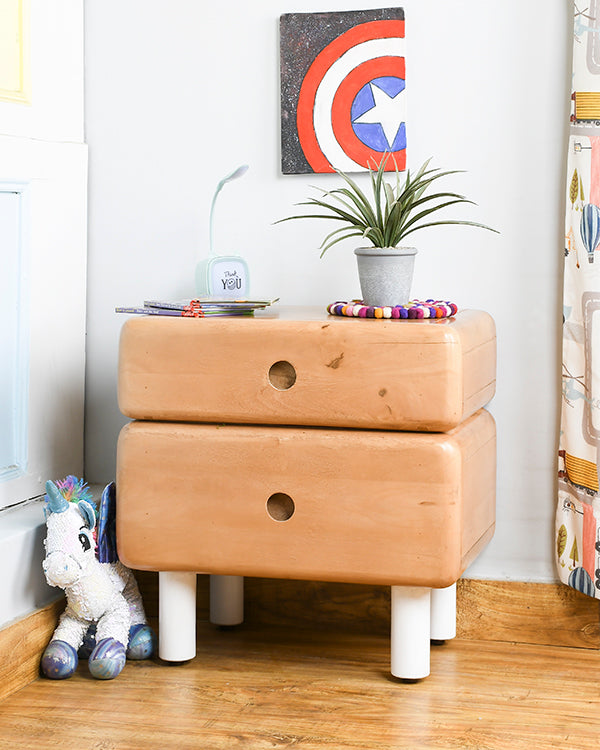 A life-style view of the product with props.