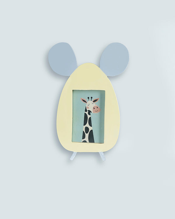 Mouse-shaped kids photo frame