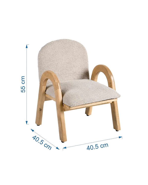 Nazraana Kids stylish kids chair with arms