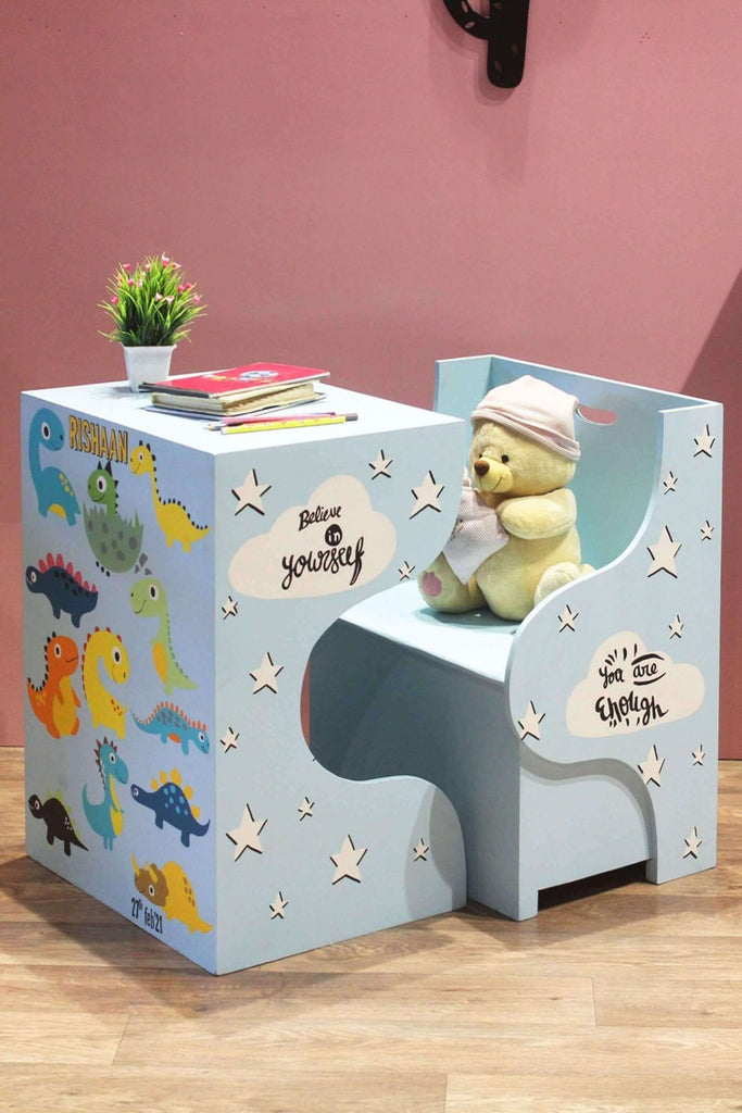 Unique and Cute Studying Table Combo Set for Children