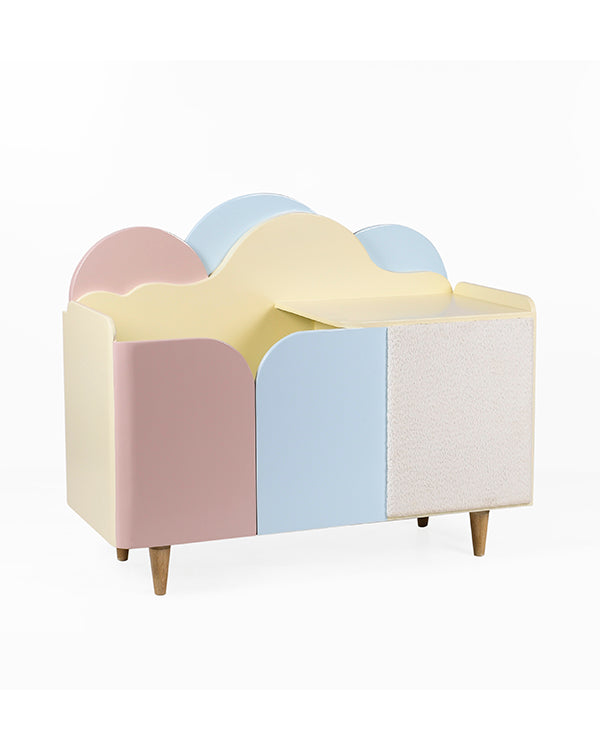 Whimsical kids furniture with pastel finish