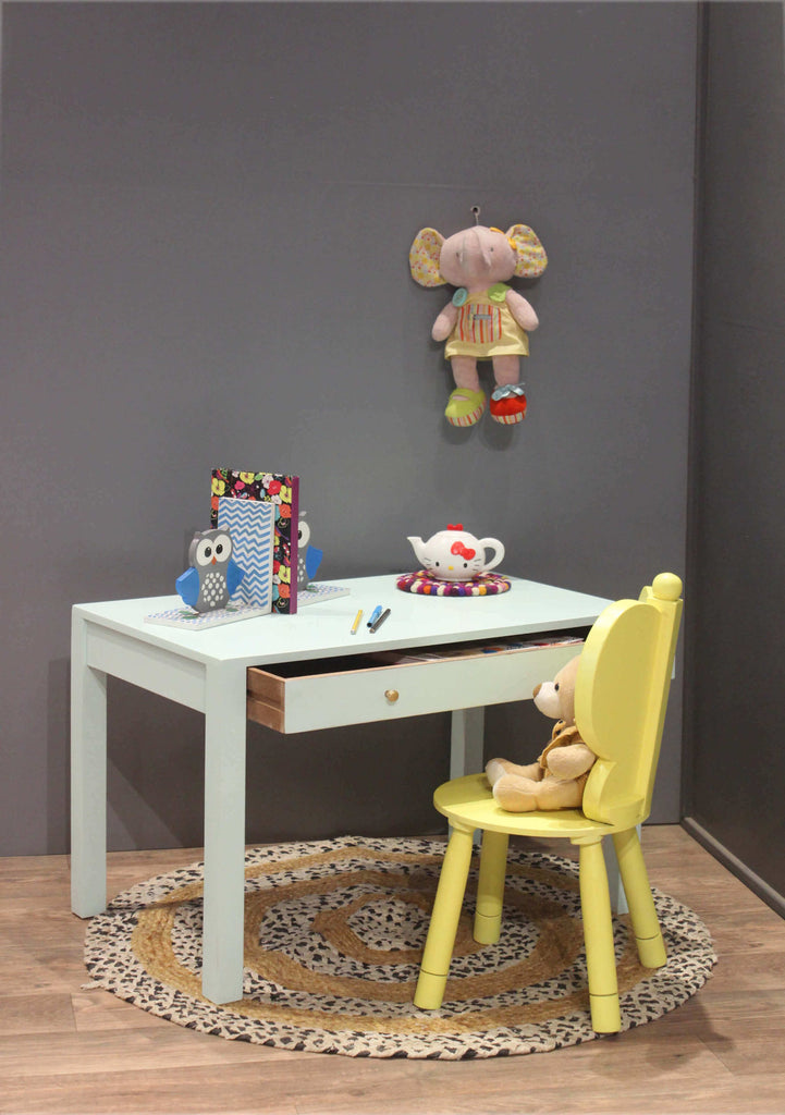 Kids Study Table with Sliding Drawer